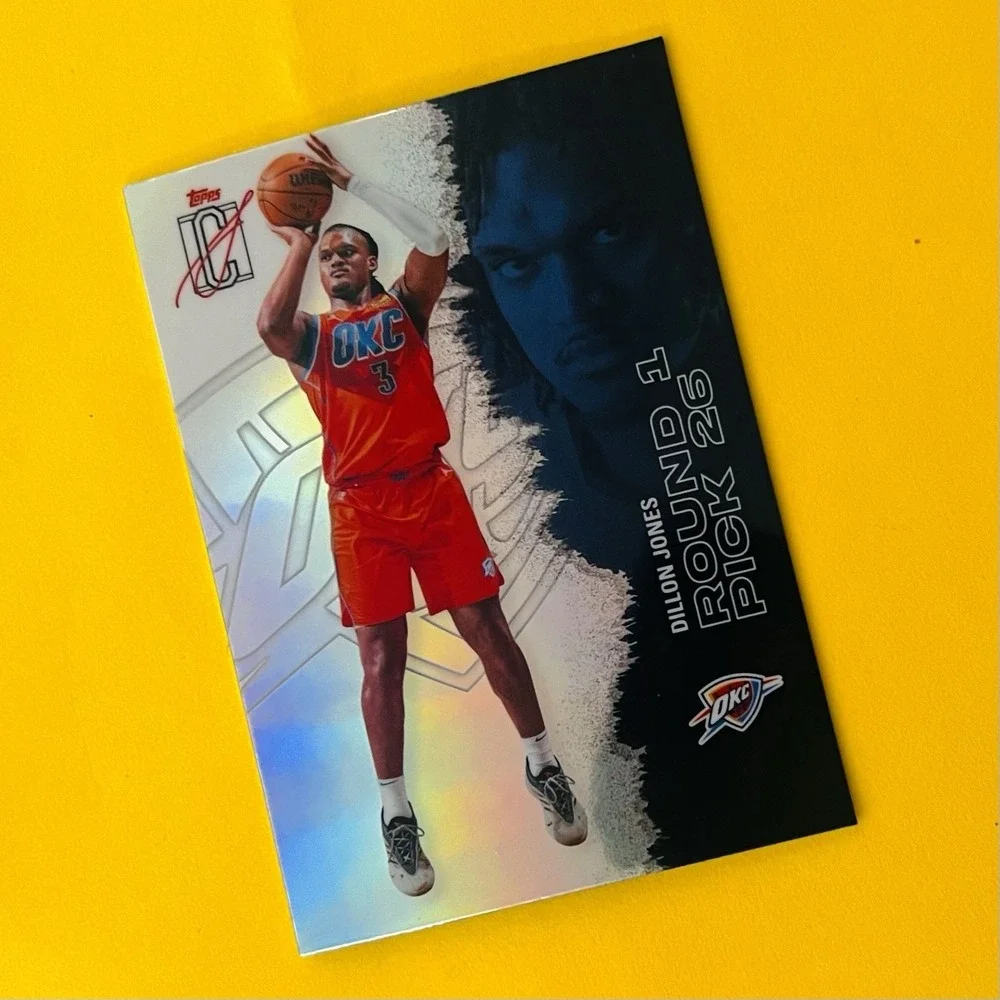 2025-26 Topps Signature Class‎ Dillon Jones Refractor Round 1 Pick 26 #11 RC